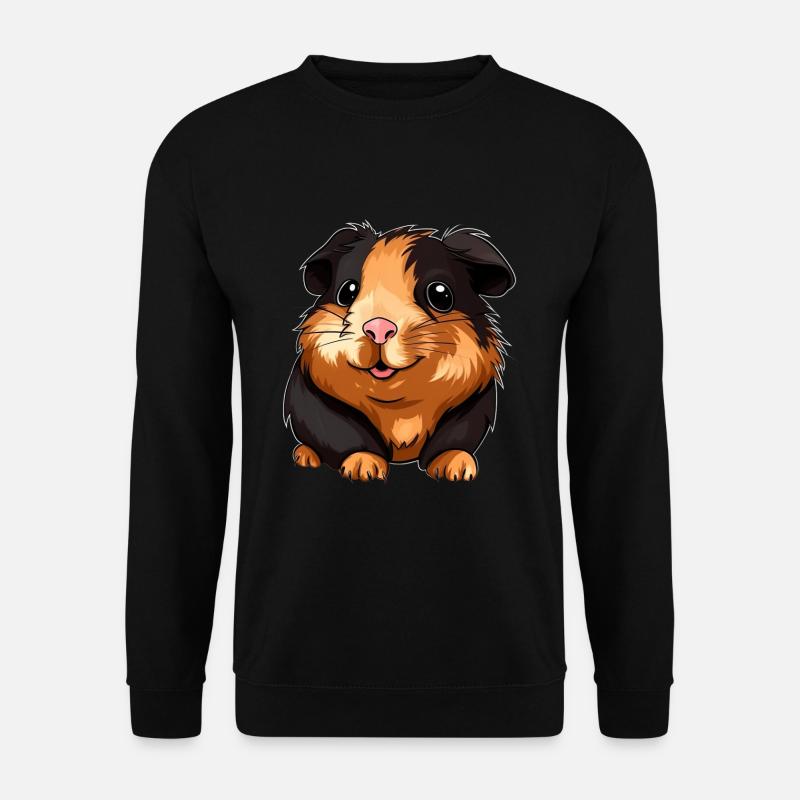 Meerschweinchen für eine Meerschweinchen - Unisex Pullover - Schwarz