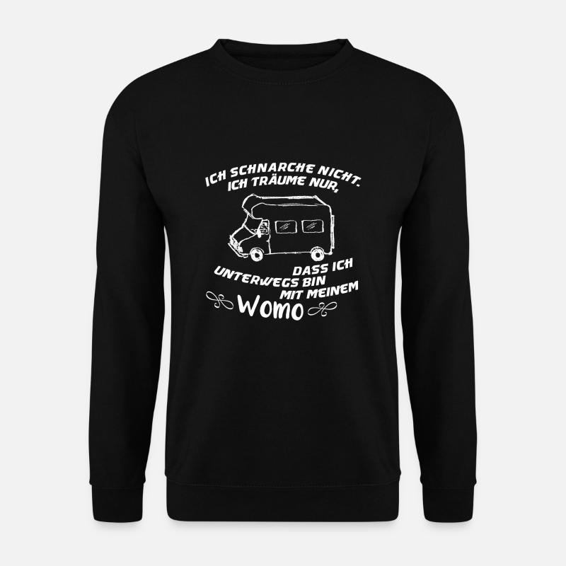 Ich schnarche nicht - Unisex Pullover - Schwarz