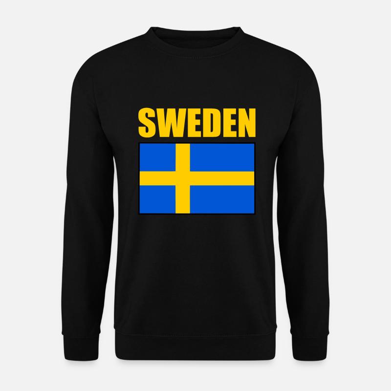 Schweden - Unisex Pullover - Schwarz