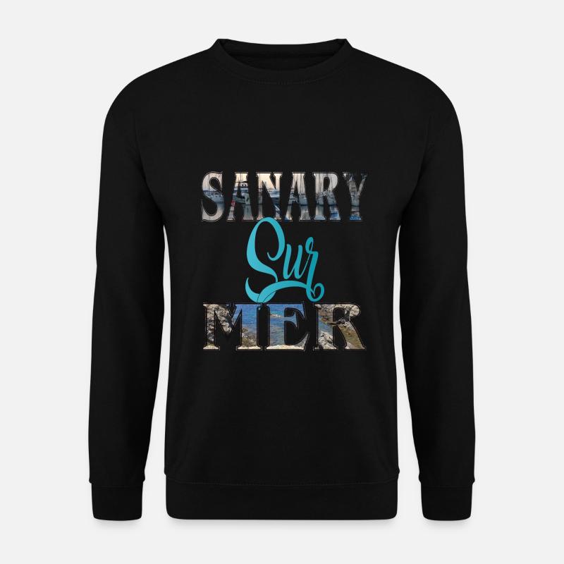 Sanary sur Mer - Unisex Sweatshirt - black