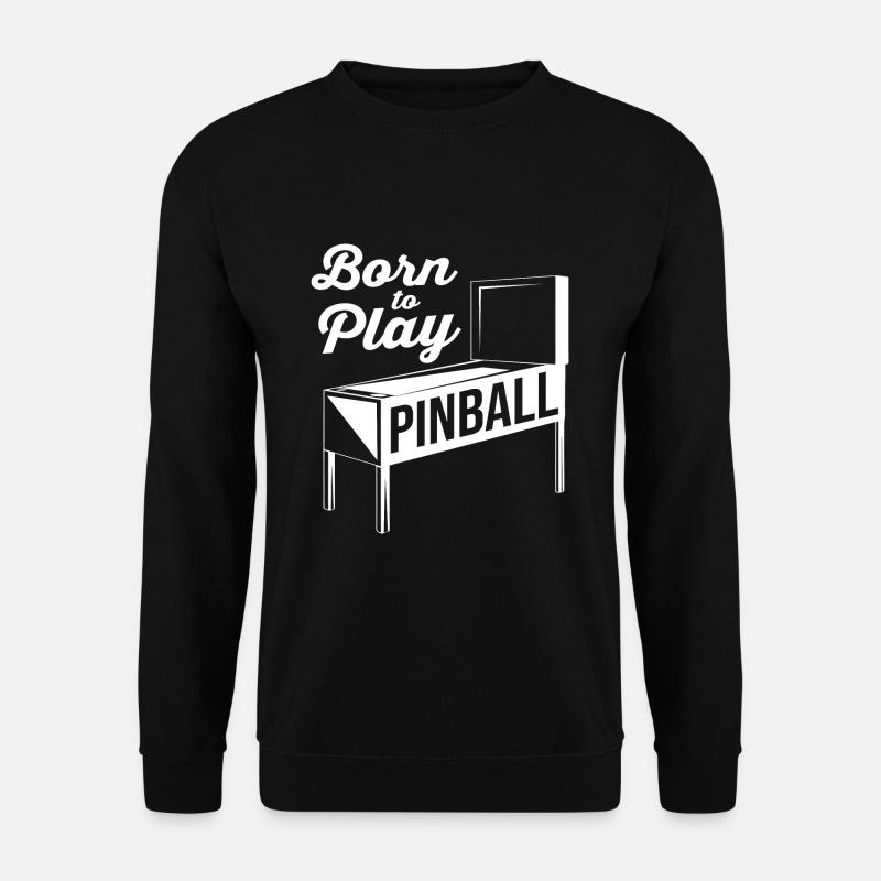 Flipper Pinball - Unisex Pullover - Schwarz