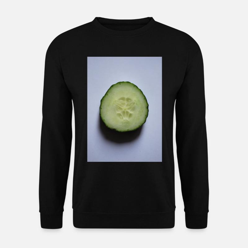 Gurke - Unisex Pullover - Schwarz