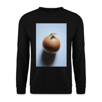 Zwiebel - Unisex Pullover - Schwarz - Vorne - Alina (178cm) & Michal (187cm)