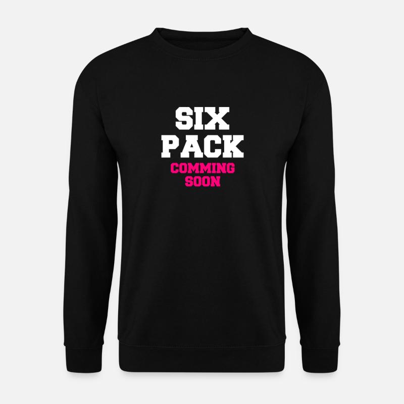 Six pack - Unisex Pullover - Schwarz