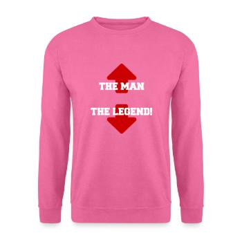 Mann Penis versaut pervers Hose lustig Humor - Unisex Pullover - Pink - Vorne
