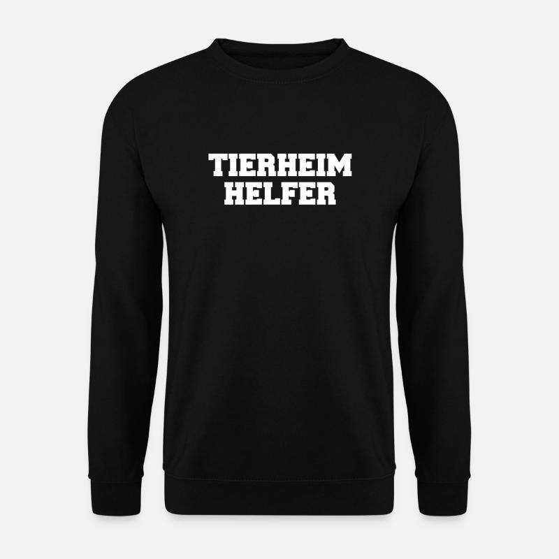 Tierheim - Unisex Pullover - Schwarz