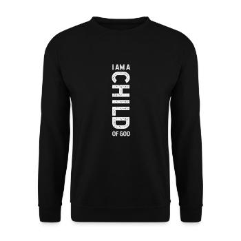 jésus, chrétien, dieu, église, foi, religion - Sweat-shirt Unisexe - noir - Devant - Alina (178cm) & Michal (187cm)