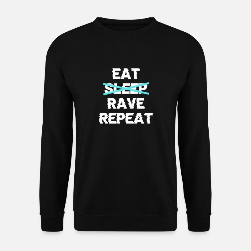 Rave - Unisex Pullover - Schwarz