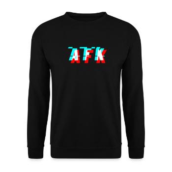 Gaming Computer spielen PC zocken geschenk - Unisex Pullover - Schwarz - Vorne - Alina (178cm) & Michal (187cm)