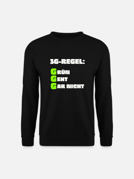 Politik Freiheit Grüne Sozialismus wählen lustig - Unisex Pullover - Schwarz