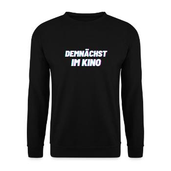 Kino Film filmrolle fernsehen filmstar retro - Unisex Pullover - Schwarz - Vorne - Alina (178cm) & Michal (187cm)