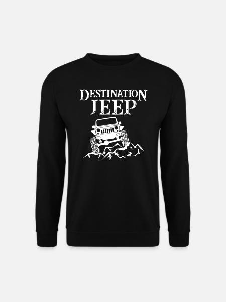 Destination Jeeps - Unisex Sweatshirt - black
