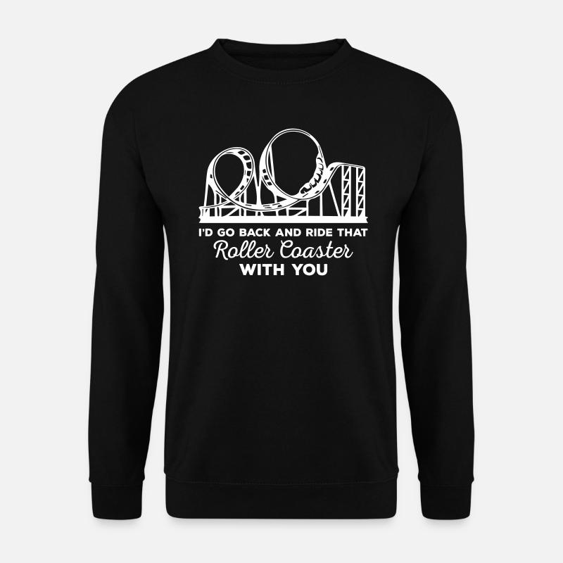 Roller Coaster With You - Unisex Sweatshirt - black
