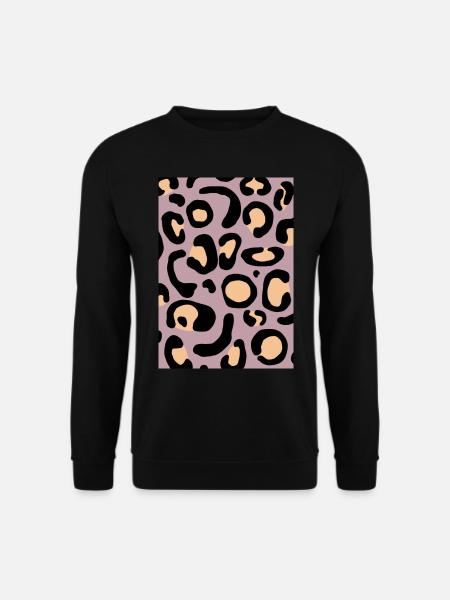Leopard I - Unisex Pullover - Schwarz