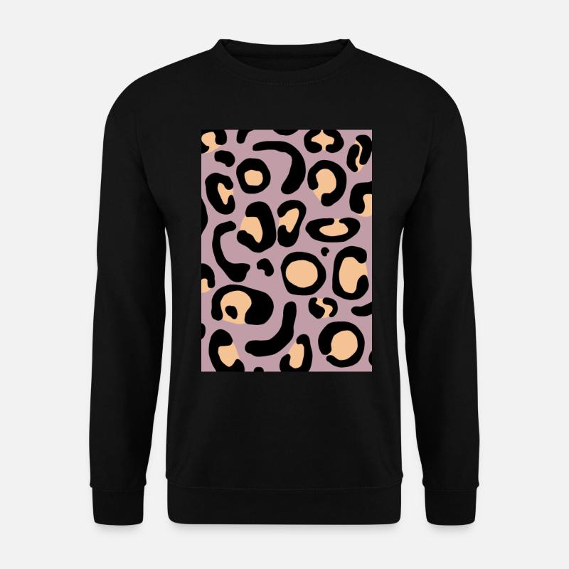 Leopard I - Unisex Pullover - Schwarz