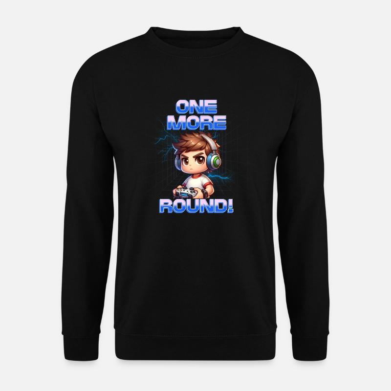 One more round - Unisex Sweatshirt - black