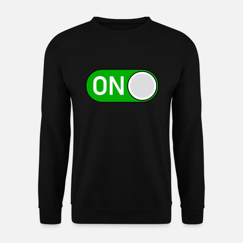 Switch On - Unisex Sweatshirt - black