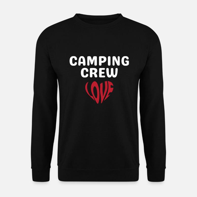 Camping Crew - Unisex Sweatshirt - black