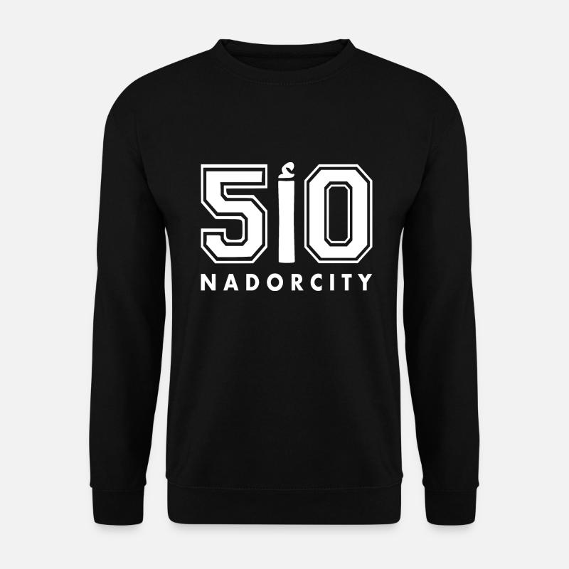 Nador license plate ا 50 - Unisex Sweatshirt - black