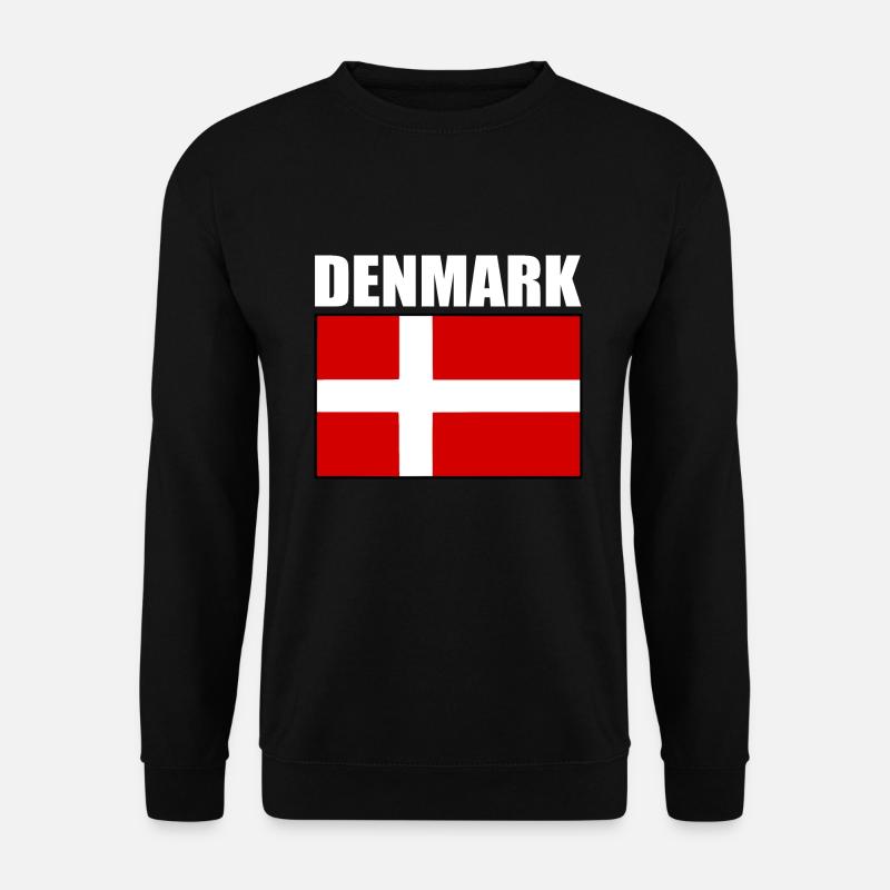 Denmark - Unisex Sweatshirt - black