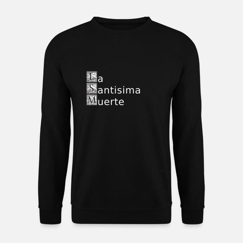 santa muerte1 - Unisex Sweatshirt - black