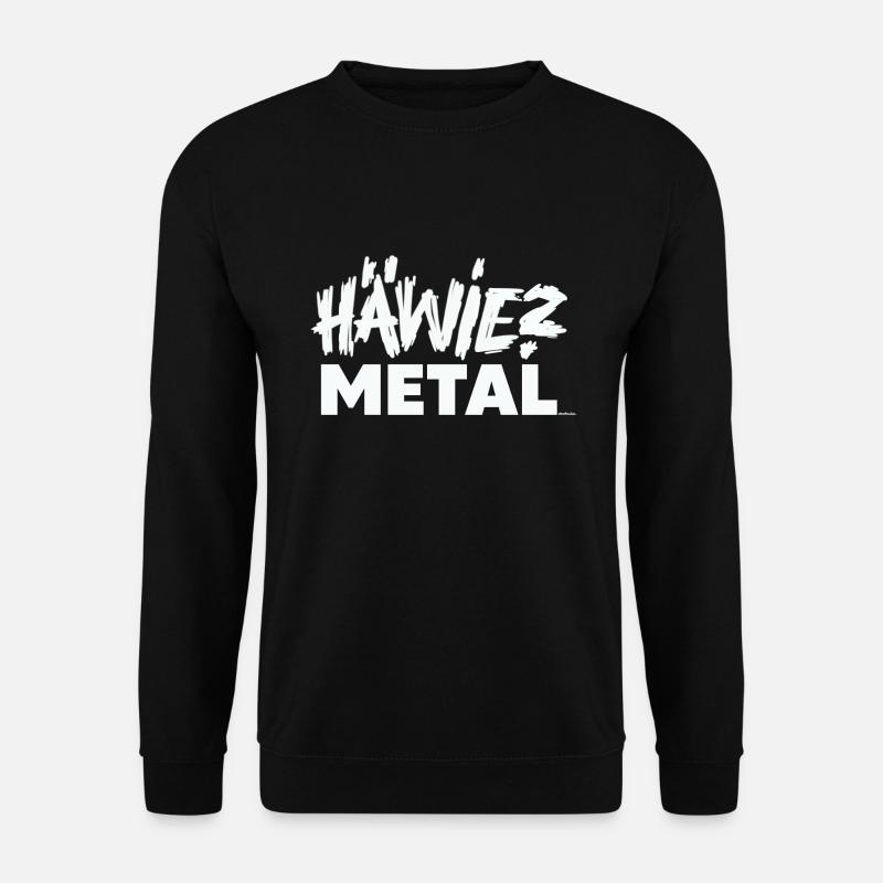 HÄWIE? METAL - Heavy Metal Heads - Unisex Pullover - Schwarz