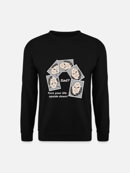 TurnYourLife white - Unisex Sweatshirt - black