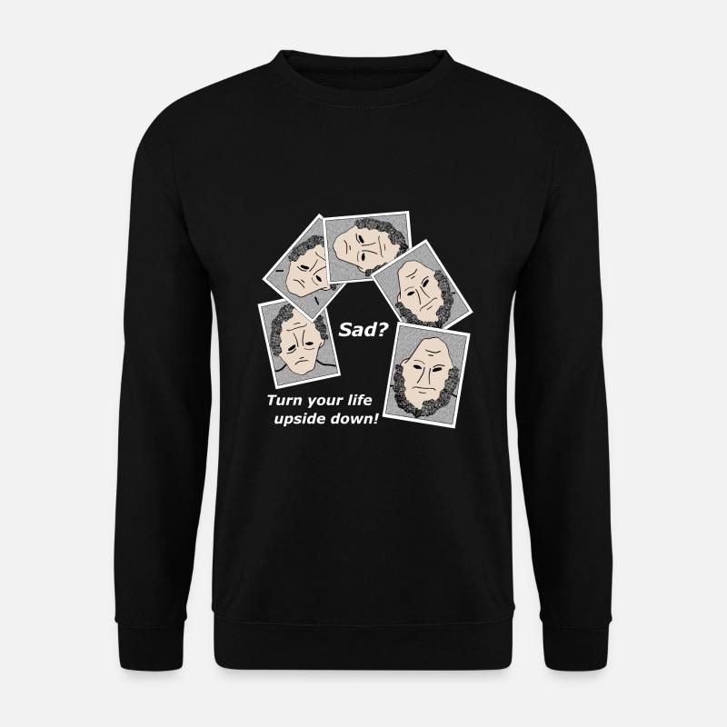 TurnYourLife white - Unisex Sweatshirt - black