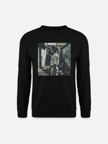 Focus - Streetfight - Unisex Sweatshirt - black