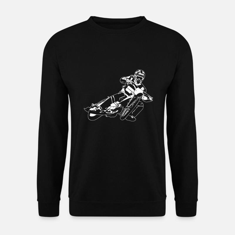 Speedway - Motorcycle Speedway - Unisex Pullover - Schwarz