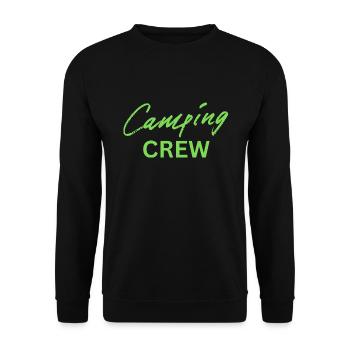 Équipe de camping - Sweat-shirt Unisexe - noir - Devant - Alina (178cm) & Michal (187cm)