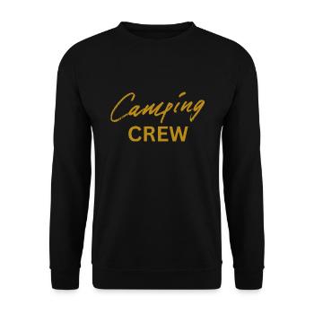 Équipe de camping - Sweat-shirt Unisexe - noir - Devant - Alina (178cm) & Michal (187cm)