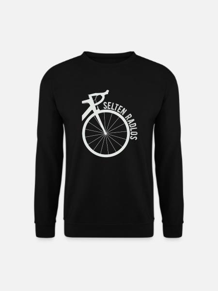 Selten Radlos Fahrrad Radsport Fahrradfahrer Bike - Unisex Pullover - Schwarz