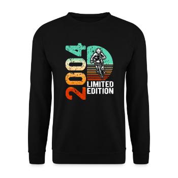 2004 Limited Edition Mountain Bike Bike Bike Bike - Unisex Sweatshirt - black - Front - Alina (178cm) & Michal (187cm)