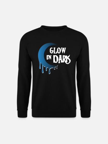 Glow in Dark - Unisex Sweatshirt - black