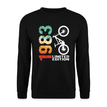 1983 Édition limitée VTT Bike Bike Bike - Sweat-shirt Unisexe - noir - Devant - Alina (178cm) & Michal (187cm)