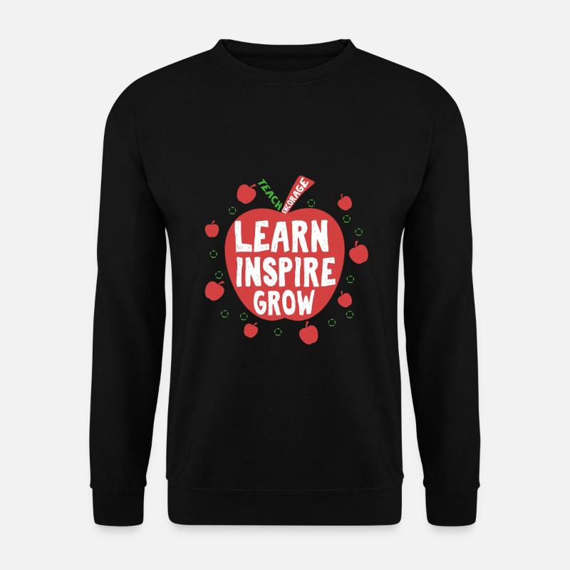 Sweet Learn Apple Leher Leher Primary School Leader - Unisex Sweatshirt - black