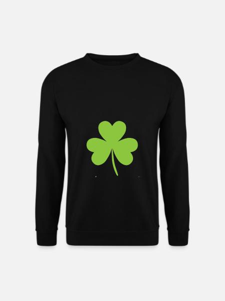 kleeblatt - Unisex Pullover - Schwarz