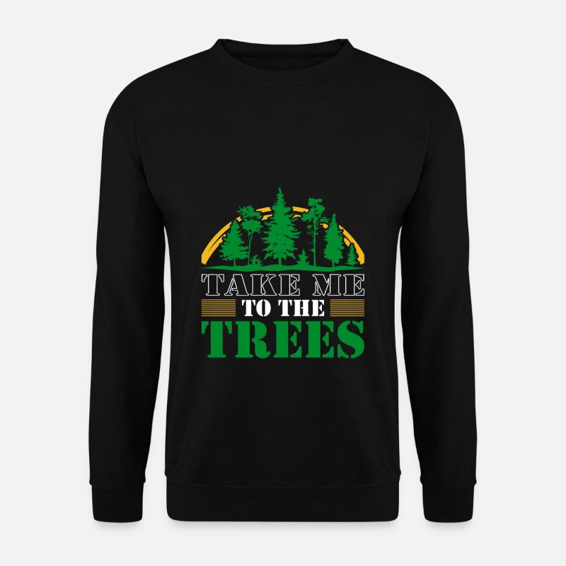 TREES - Unisex Pullover - Schwarz
