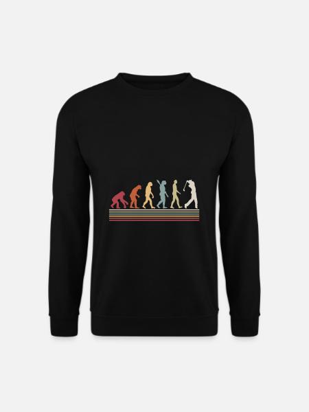 Evolution du golf - Sweat-shirt Unisexe - noir
