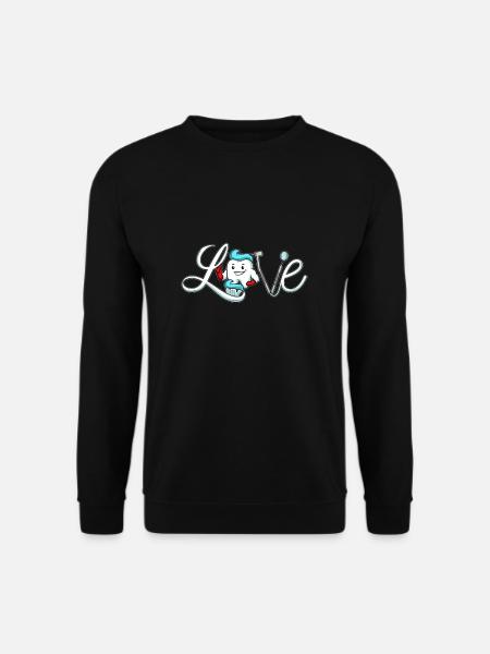 Zahnarzthelferin zahnmedizinische Fachangestellte - Unisex Pullover - Schwarz