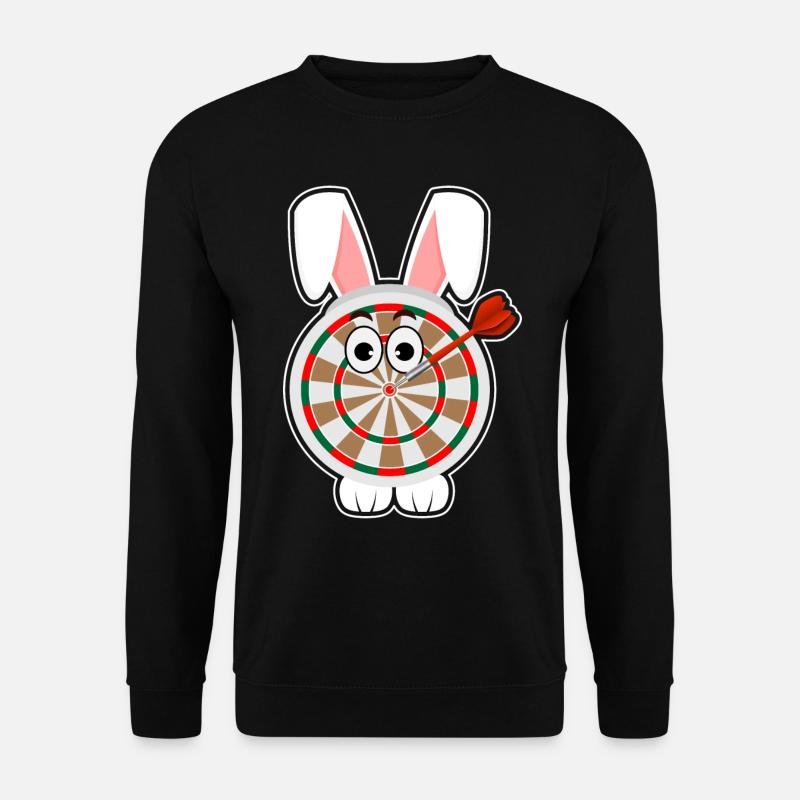 Fléchettes Fléchettes Bullseye Fléchettes Fléchettes - Sweat-shirt Unisexe - noir