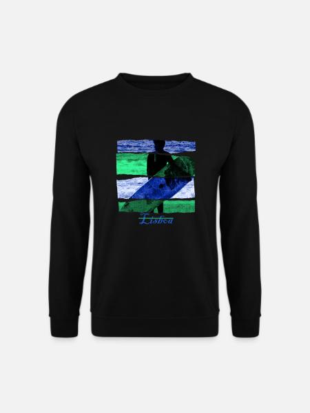 Lisbon - Portugal - Unisex Sweatshirt - black
