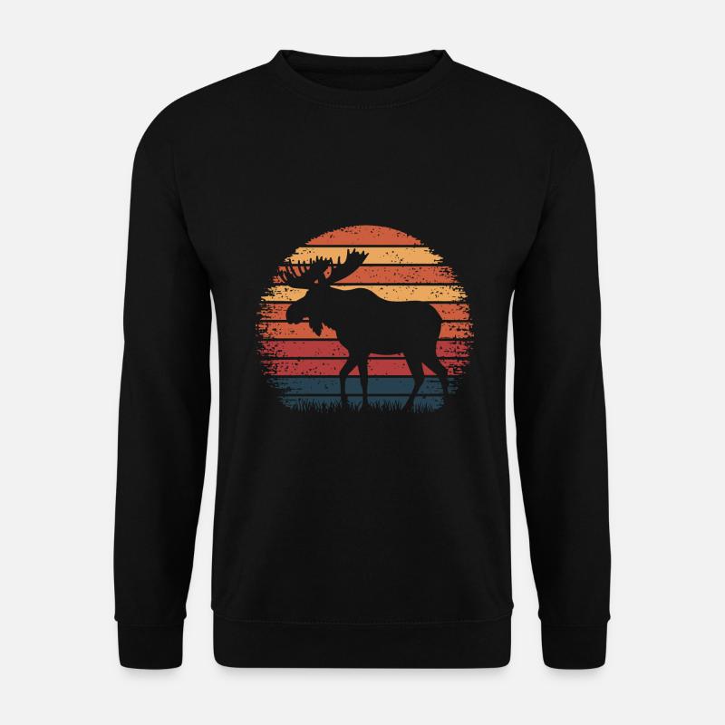 Elk - Unisex Sweatshirt - black