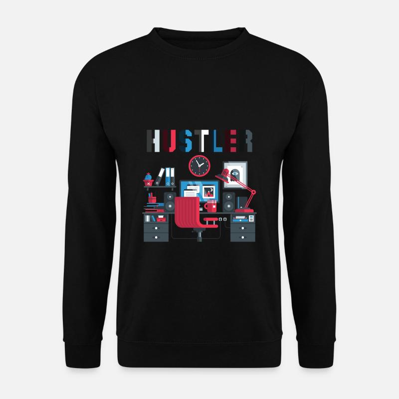 Hustler Arbeitstier - Unisex Pullover - Schwarz