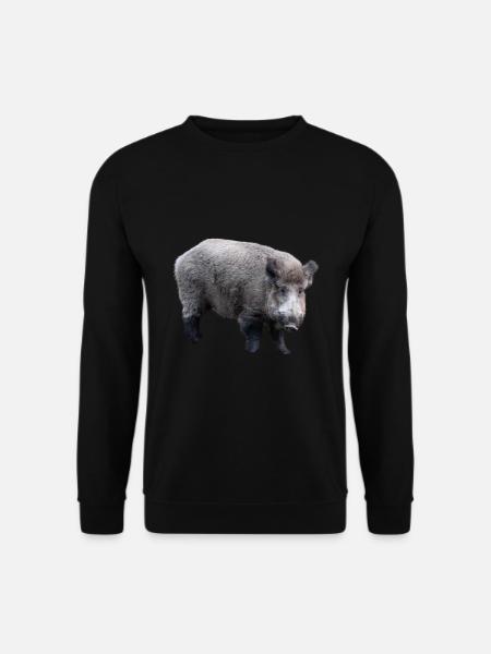 Wildschwein - Unisex Pullover - Schwarz
