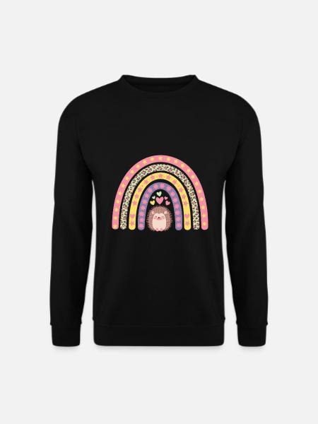 Hérisson - Sweat-shirt Unisexe - noir