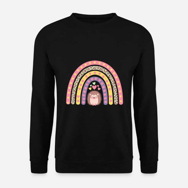 Hérisson - Sweat-shirt Unisexe - noir