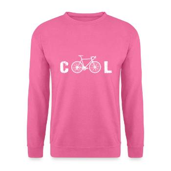 bicycle - Unisex Sweatshirt - pink - Front