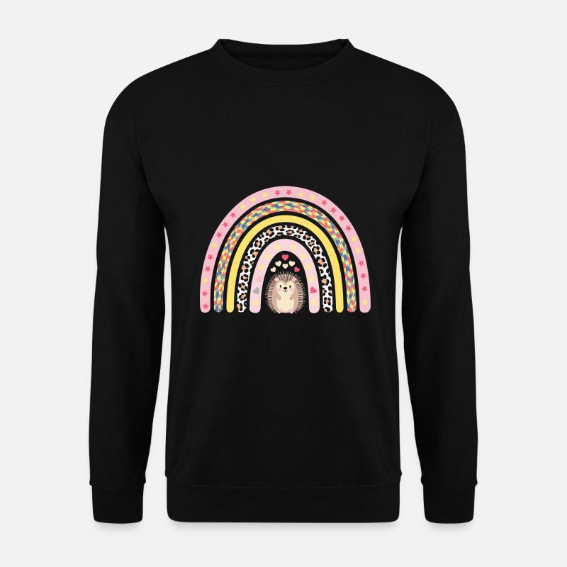 Hérisson - Sweat-shirt Unisexe - noir